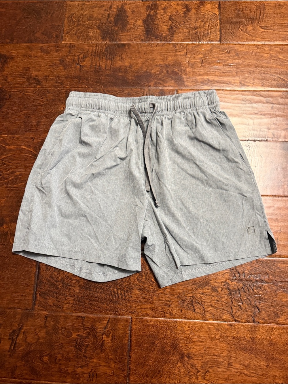 Layer 8 Men's Athletic Shorts — Light Gray